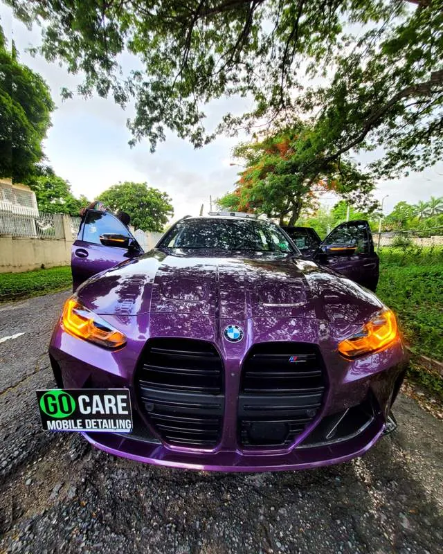 BMW M3, detailed on location